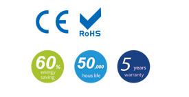 премиум / стандарт IP65 2D прегради 16w premium/standard IP65 2D bulkheads 16w