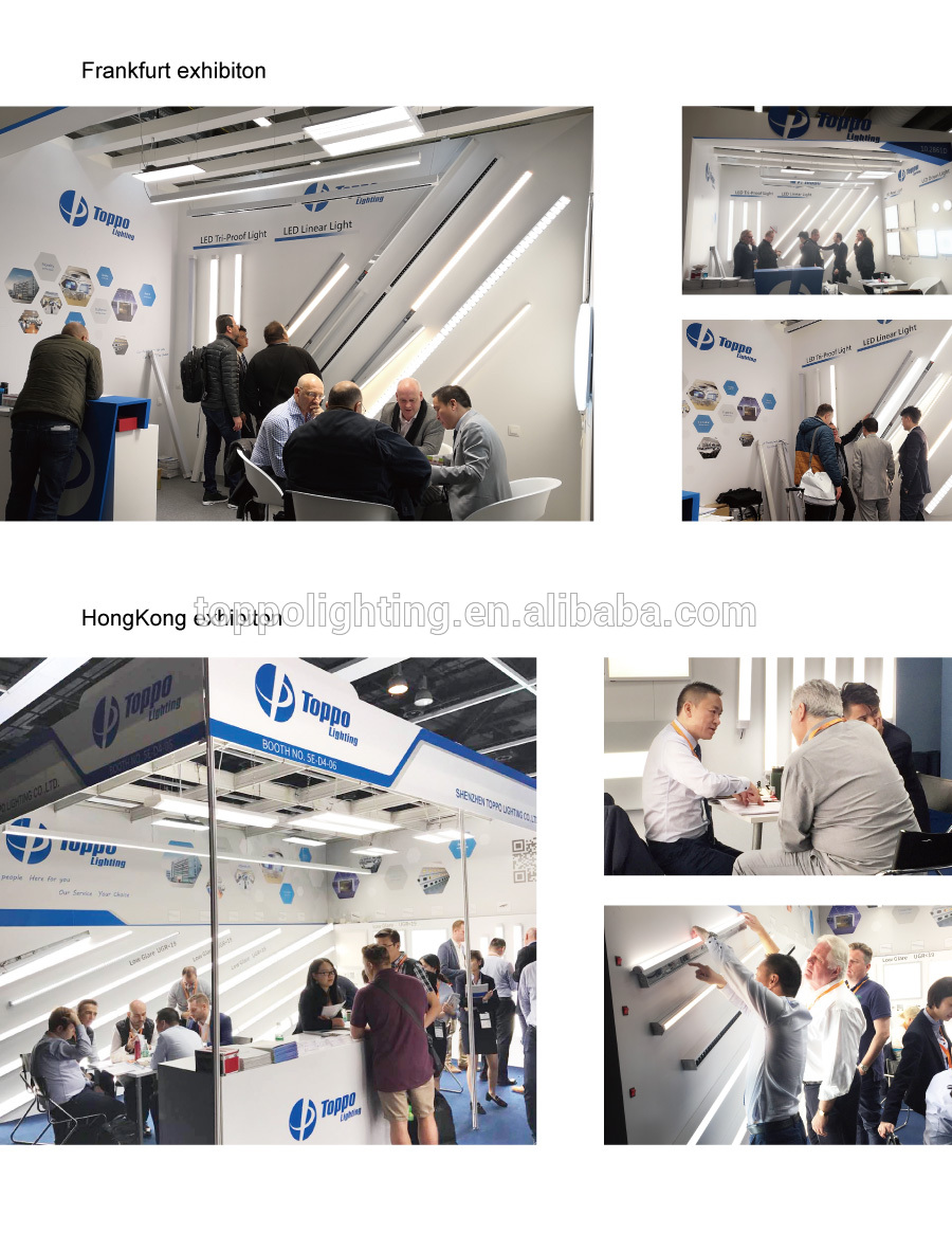 Single Side AC Input plastic Triproof Light