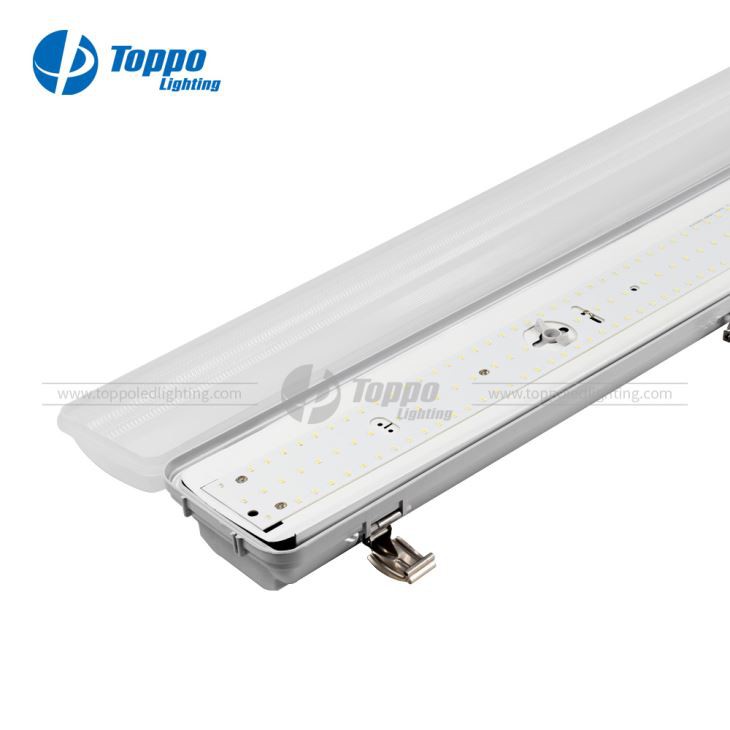AC100-277V IP65 Vapor светлина 100lm/w 125lm/w на изключване 1-10V IK10 анти-сблъсък